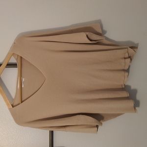 Mango Cotton Oversized Sweater Top